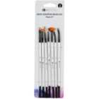 Pack of White Assorted Paint Brushes
