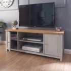 GFW Lancaster Grey Large TV Cabinet
