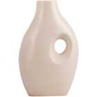 Minimalist Jug Vase - White