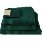 Soft Egyptian Cotton Emerald Hand Towel