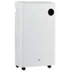 Portland White Portable Dehumidifier with Air Purifier 16L Per Day