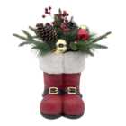 Floristry Santa Boots Ornament