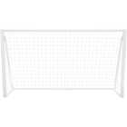 Monster Shop White Football Goal Carry Case and Target Sheet 12 x 6ft