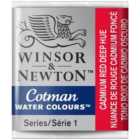 Winsor and Newton Cotman Watercolour Half Pan Paint - Cadmium Red Deep Hue