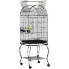 PawHut Black Bird Cage with Stand