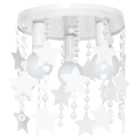 Milagro Star White Ceiling Lamp 230V