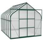 Vitavia Saturn 8300 Green Horticultural Glass 8 x 10ft Greenhouse
