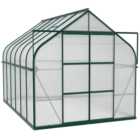 Vitavia Saturn 6700 Green Horticultural Glass 8 x 8ft Greenhouse