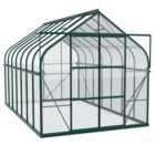 Vitavia Saturn 11500 Green Horticultural Glass 8 x 14ft Greenhouse