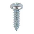 Select Hardware Pan Head Self Tapping Screw Bright Zinc Plated 5/8" x No10 - 18 Pack