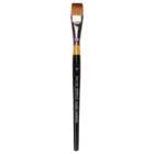 Daler-Rowney System3 Synthetic Short Flat Paint Brush 3/4 inch