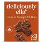 Deliciously Ella Cacao & Orange Oat Bar Multipack 3 x 50g