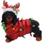 Christmas Dog Decoration - Black