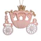 Candy Pink Carriage Bauble - Pink