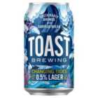 Toast Brewing Changing Tides 0.5% Lager 330ml
