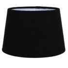 Black Tapered Lamp Shade 25cm