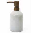 Stone Glaze Soap Dispenser - White