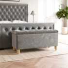 Arriana Woven End of Bed Storage Ottoman