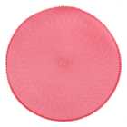 Pack of 2 Round Pompom Placemats - Pink