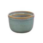 Nutmeg Home Ceramic Ramekin Reactive Green 