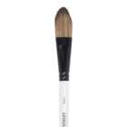 Daler-Rowney Graduate Pony and Synthetic Oval Wash Short Handle Brush - 3/4