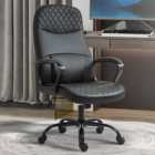 Portland Black PU Leather Massage Office Chair