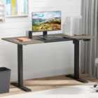 Portland Vinsetto Height Adjustable Electric Standing Desk Black
