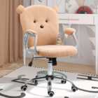 Portland Brown Bear Shape Cute Office Chair