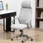Portland Grey Mesh Swivel Office Chair