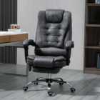 Portland Dark Grey Swivel Vibration Massage Office Chair