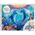 Hinkler Paint by Numbers Dolphin Canvas Kit