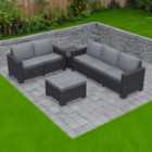 Keter California 5 Seater Graphite Garden Lounge Set