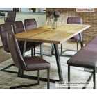 Baumhaus Urban Elegance Reclaimed Table Large (horizontal Leg 95cm x 230cm Top) 6-10 Seater