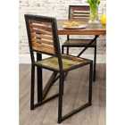 Baumhaus Urban Chic Dining Chair (Pack Of Two)