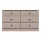 Portia Wide 6 Drawer Chest