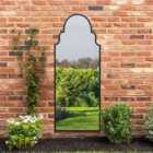 Arcus Crown Arched Indoor Outdoor Full Length Wall Mirror