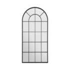 Arcus Window Arched Full Length Wall Mirror