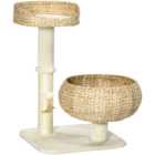 PawHut Cat Activity Centre with Sisal Scratching Post