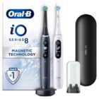 Oral-b Io 8 Black & White Electric Toothbrushes