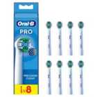 Oral-b Pro Precision Clean Electric Toothbrush Heads, 8 Counts