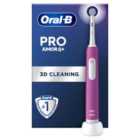 Oral-b Pro Junior Purple Electric Toothbrush, For Ages 6+
