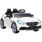 Tommy Toys Mercedes Benz SLC 300 Kids Ride On Electric Car White 6V