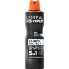 Men Expert Carbon Protect Deodorant 250ml - Black