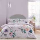 Tansy Floral Cotton Sateen Duvet Cover Set