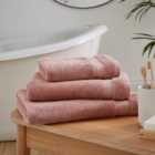 Naturally Soft Cotton Blush Towel