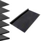 vidaXL Floor Mat Anti-slip Rubber 1.2X5 M 1mm Smooth