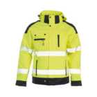 Herock Hodor Waterproof Hi-Vis Work Jacket Yellow - XXL