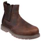 Amblers Brown Welted Dealer boots, Size 11