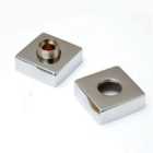 Nes Home Concealing Square Universal Shower S-Union Fittings for Bar Mixer Valve