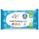 Toilet Training Flushable Wipes - Blue